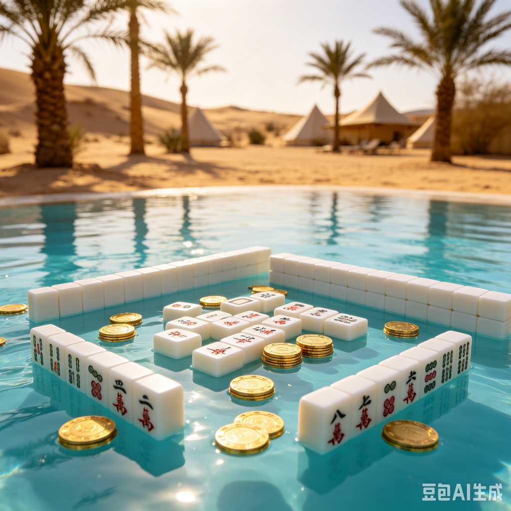 artistic mahjong tiles set