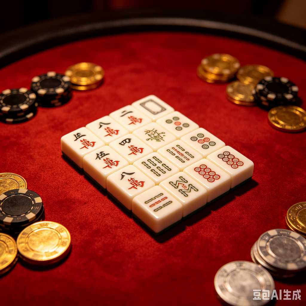 simple style mahjong set